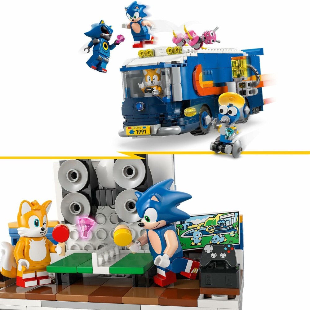 Konstruktionsspiel Lego 77006 Team Sonic Command Truck 747 Stücke