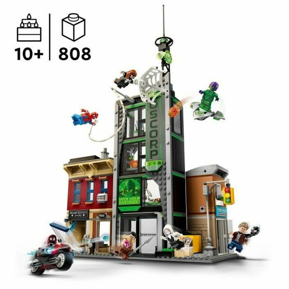 Konstruktionsspiel Lego 76324 Spider-Man VS Oscorp 808 Stücke