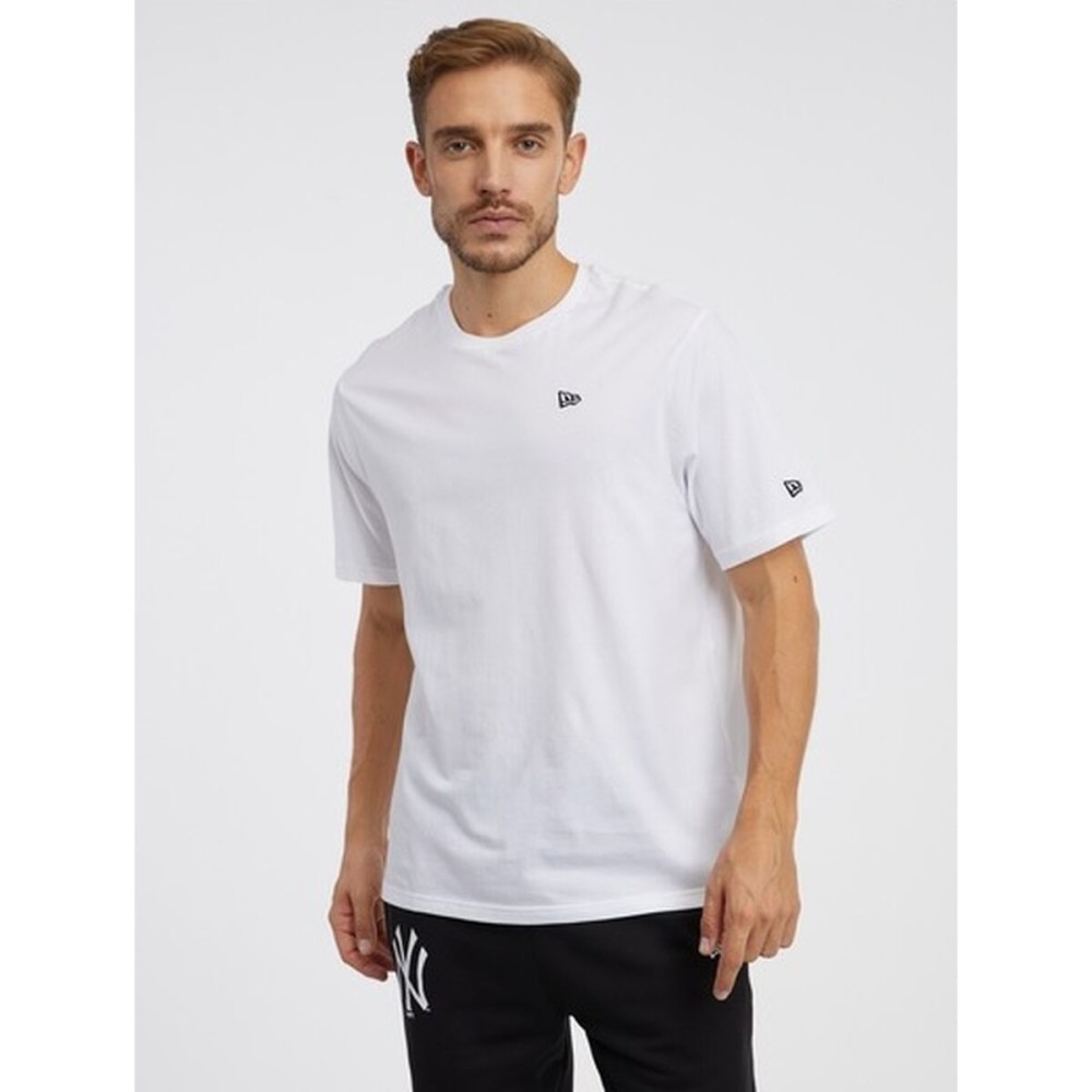 T-shirt à manches courtes homme New Era ESSENTLS TEE 60416745 Blanc