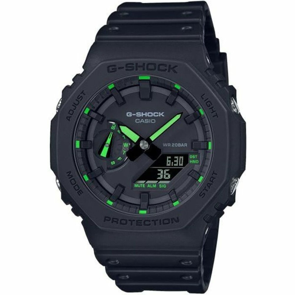 Herrenuhr Casio G-Shock GA-2100-1A3ER Schwarz