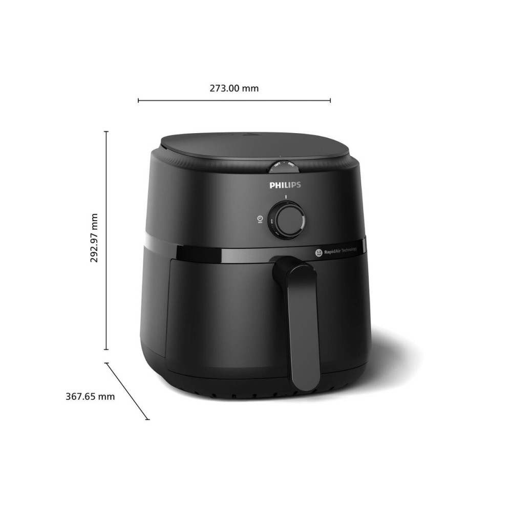 Heißluftfritteuse Philips Schwarz 1500 W