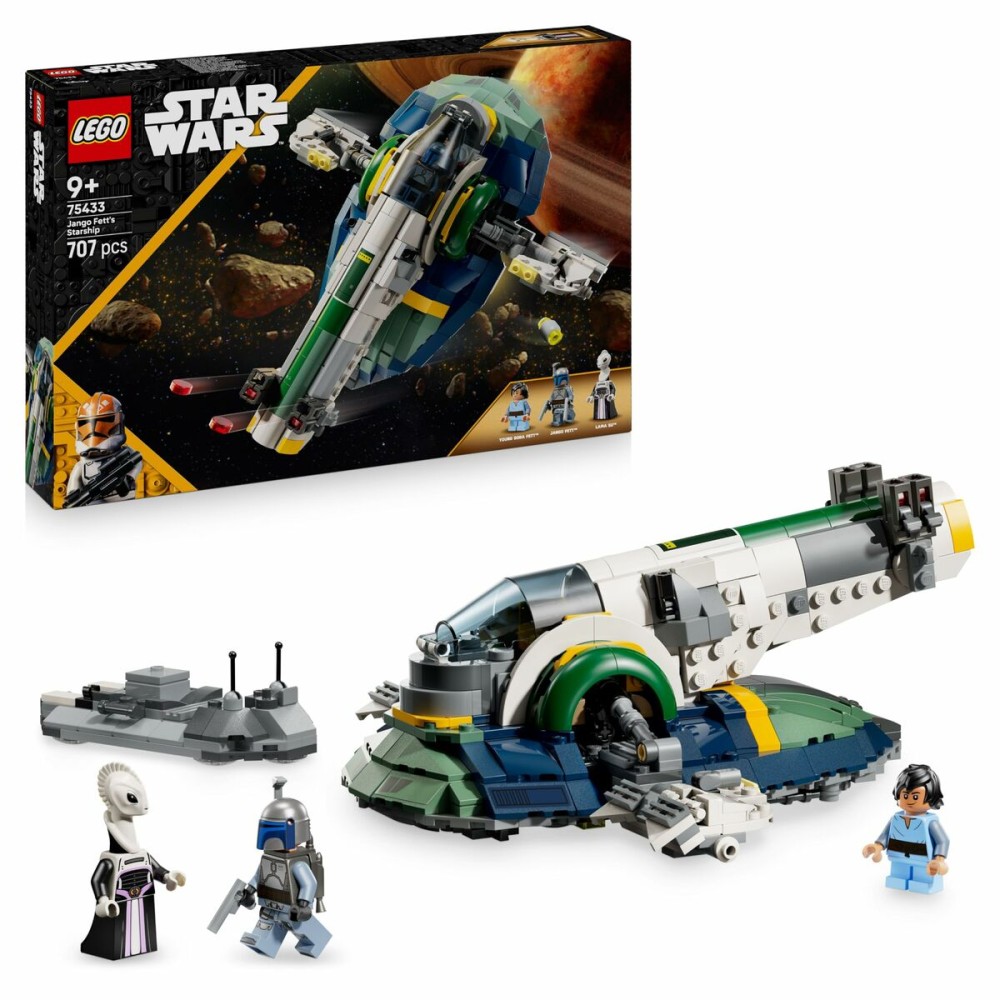 Konstruktionsspiel Lego 75433 Jango Fett's Starship 707 Stücke