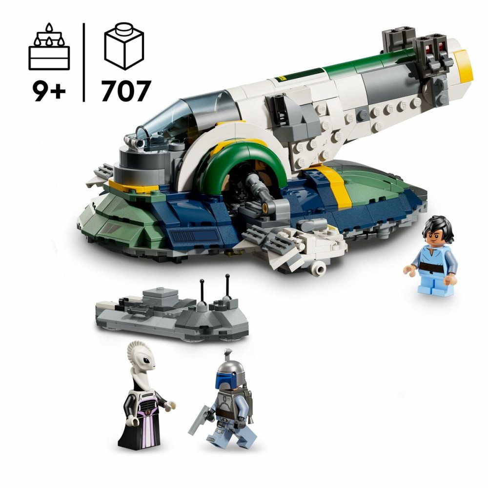 Konstruktionsspiel Lego 75433 Jango Fett's Starship 707 Stücke