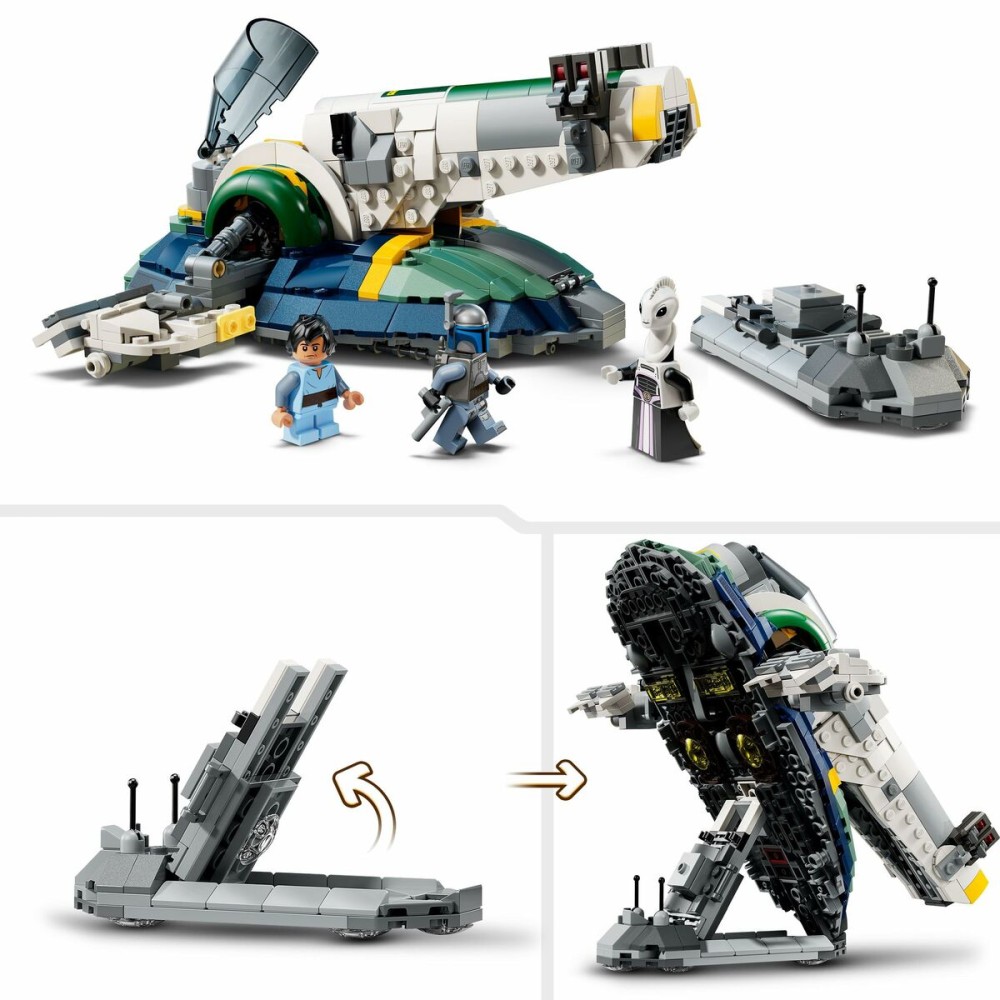 Konstruktionsspiel Lego 75433 Jango Fett's Starship 707 Stücke