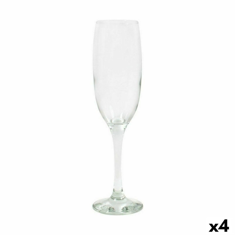 Set de Verres LAV Venue Champagne 6 Pièces 220 ml (4 Unités)