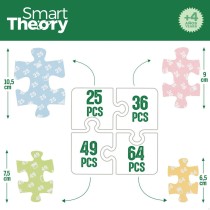 Puzzle Enfant Colorbaby 4 en 1 174 Pièces Ferme 68 x 68 cm (6 Unités)