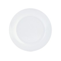 Flacher Teller Quid Basic Weiß aus Keramik Ø 27 cm (12 Stück)
