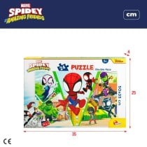 Kinderpuzzle Spidey Beidseitig 50 x 35 cm 24 Stücke (12 Stück)