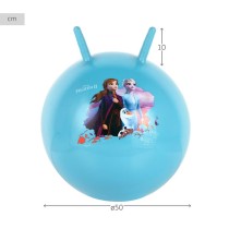 Boule à sauter Frozen Ø 45 cm Bleu (10 Unités)