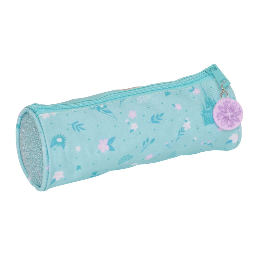 Trousse d'écolier Frozen Hello spring Bleu clair 20 x 7 x 7 cm