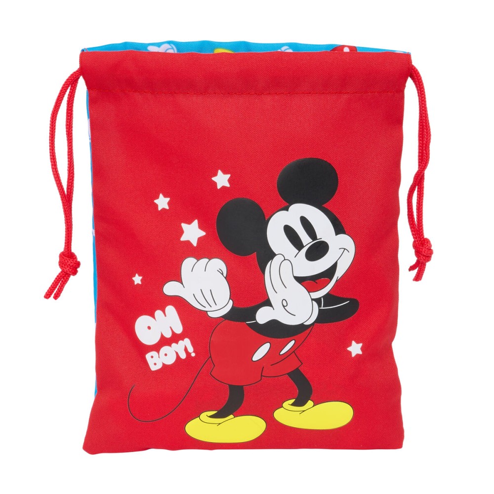 Lunchbox Mickey Mouse Clubhouse Fantastic 20 x 25 x 1 cm Sack Blau Rot