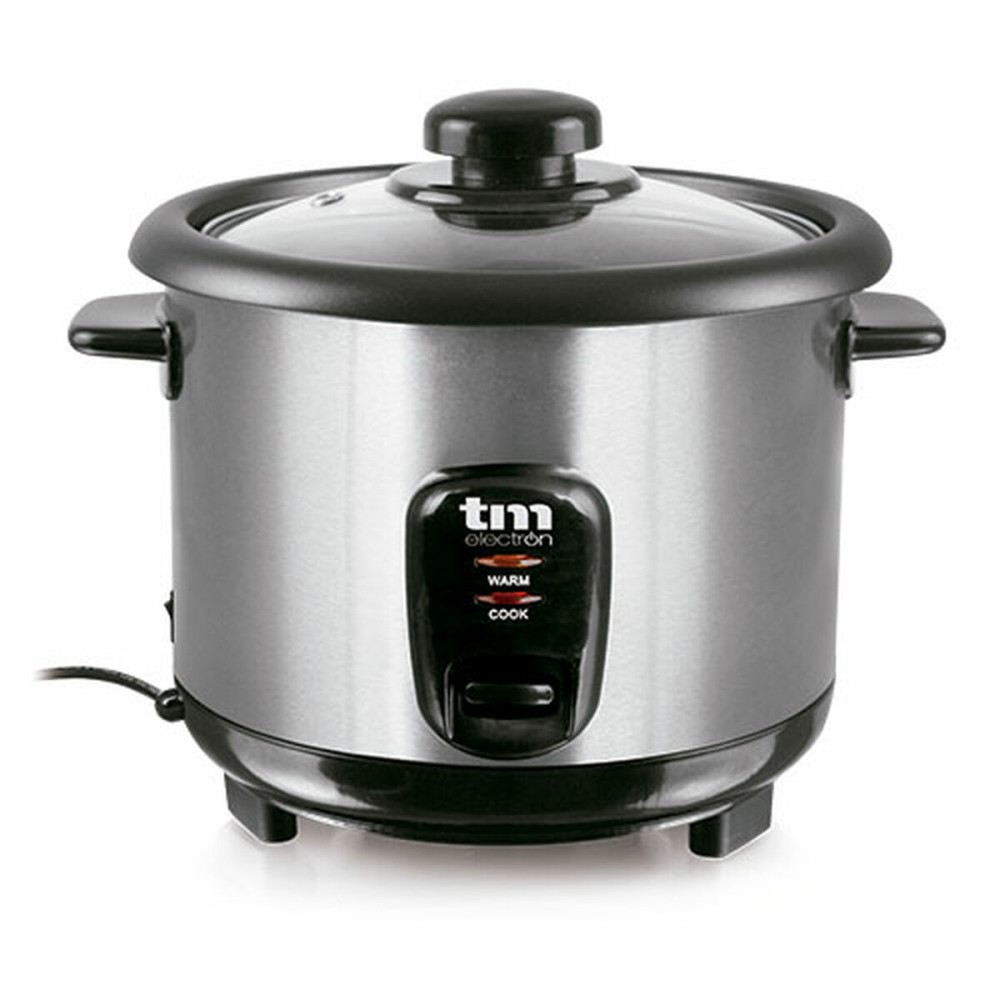 cuiseur à riz TM Electron Acier verre Acier inoxydable 400 W 1 L