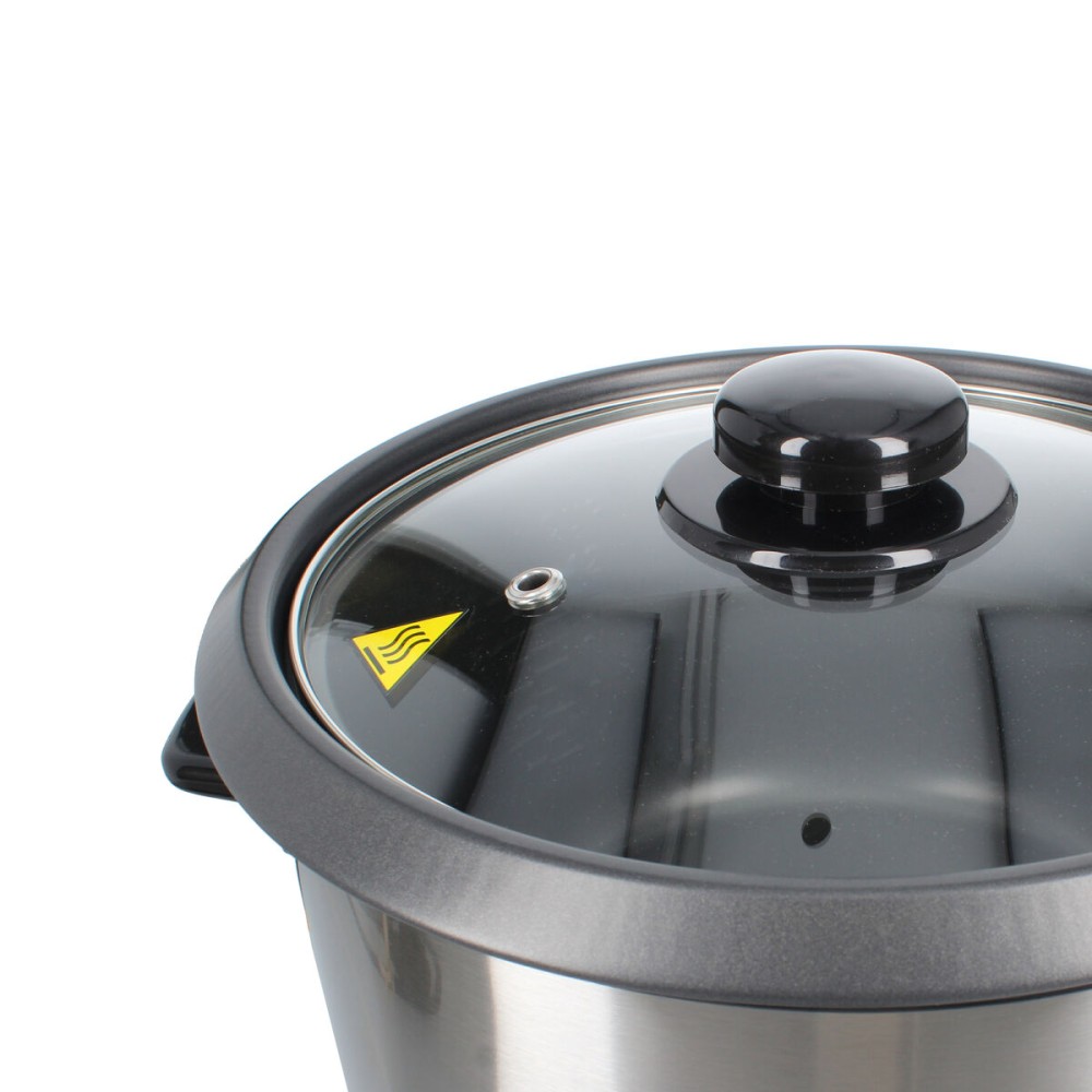 cuiseur à riz TM Electron Acier verre Acier inoxydable 900 W 2,2 L