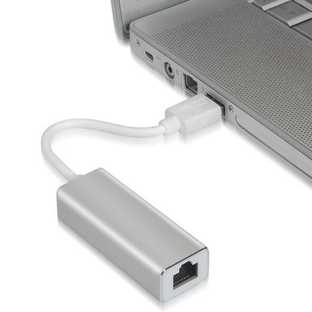 USB to Ethernet Adapter Aisens A106-0049 Silver 15 cm
