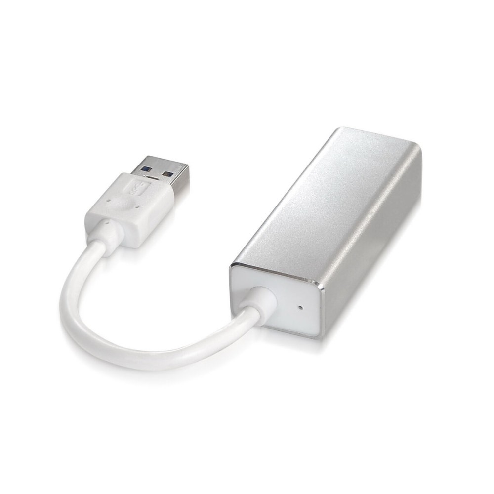 USB to Ethernet Adapter Aisens A106-0049 Silver 15 cm