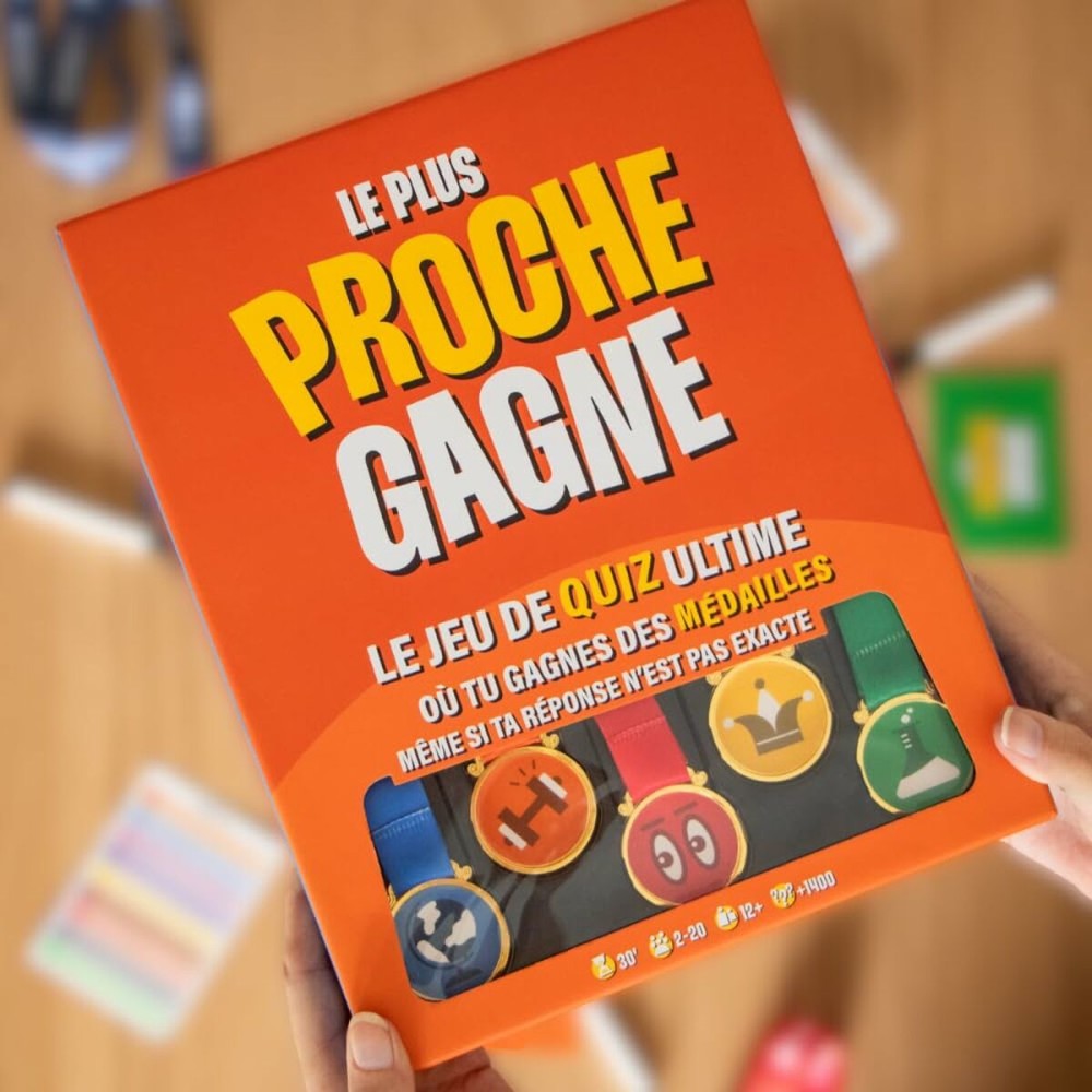 Tischspiel Asmodee The Closest Wins: The Ultimate Quiz Game