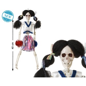 Halloween-Dekoration Entertainer Skelett 40 cm