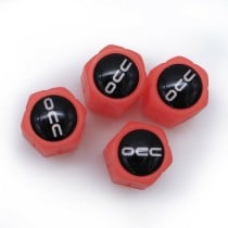 Set of Plugs and Sockets OCC Motorsport OCCLEV001 4 Units Fluorescent Red