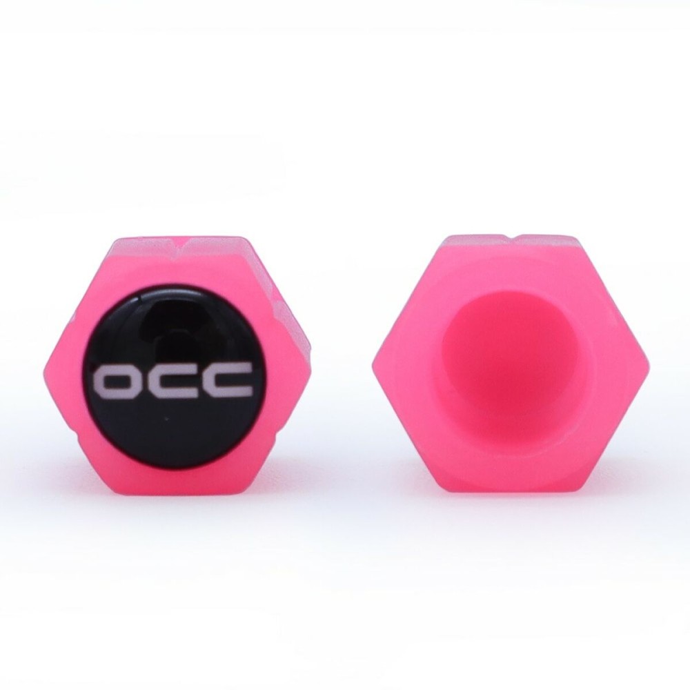 Set of Plugs and Sockets OCC Motorsport OCCLEV003 4 Units Fluorescent Pink