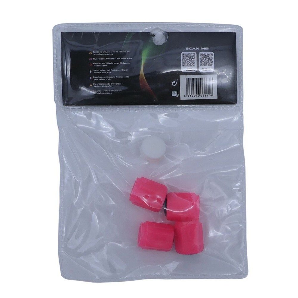 Set of Plugs and Sockets OCC Motorsport OCCLEV003 4 Units Fluorescent Pink