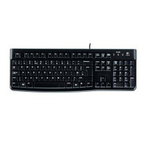 Clavier Logitech K120 Noir Espagnol Qwerty (10 Unités)