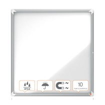 Anschlagbrett Esselte Weiß Aluminium Kristall 100 x 97,2 x 4,5 cm