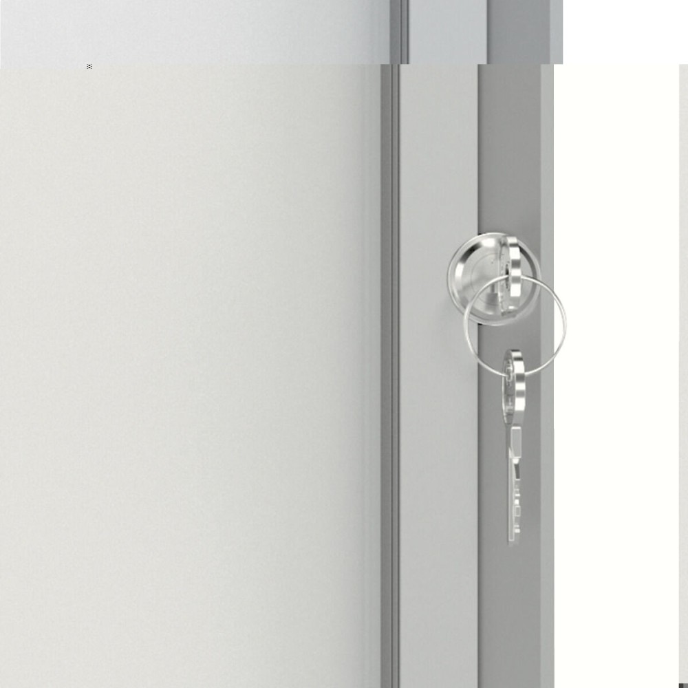 Bulletin board Esselte White Aluminium Crystal 100 x 97,2 x 4,5 cm