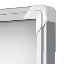 Bulletin board Esselte White Aluminium Crystal 100 x 97,2 x 4,5 cm