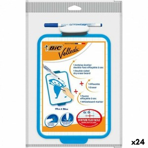 Weißes Brett Bic 19 x 26 cm (24 Stück)