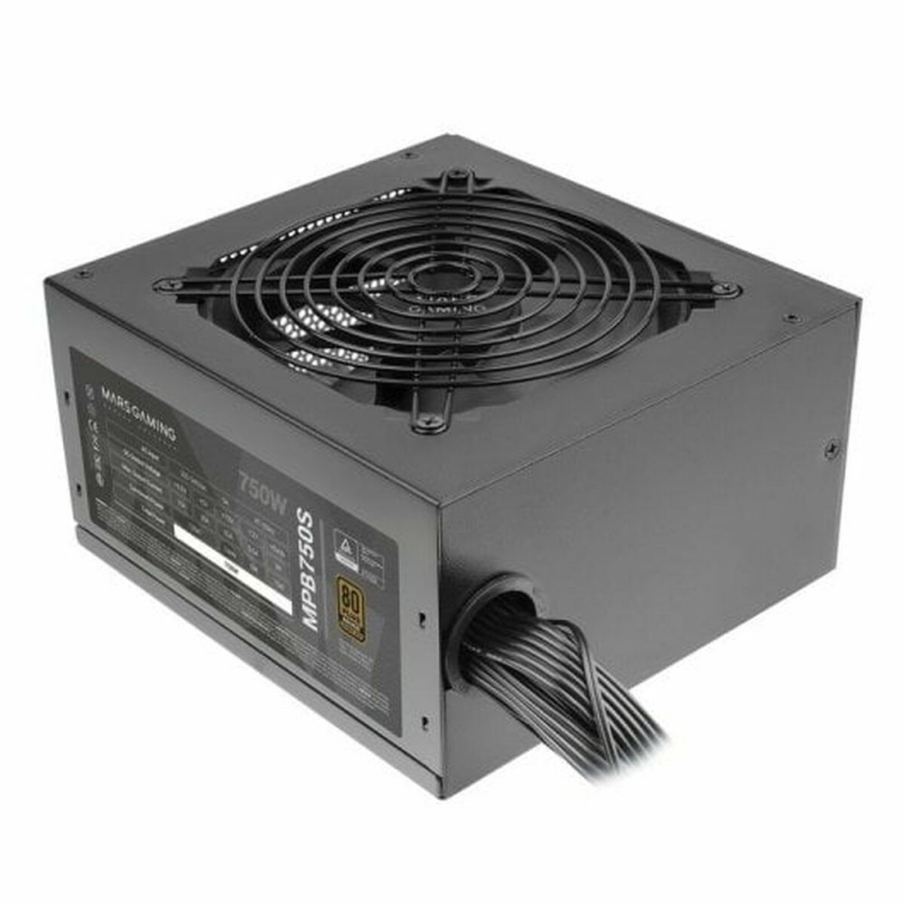 Power supply Mars Gaming MPB750S 750 W 6 W 130 W 80 Plus Bronze
