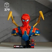 Konstruktionsspiel Lego 76326 Iron Spider-Man Bust 379 Stücke