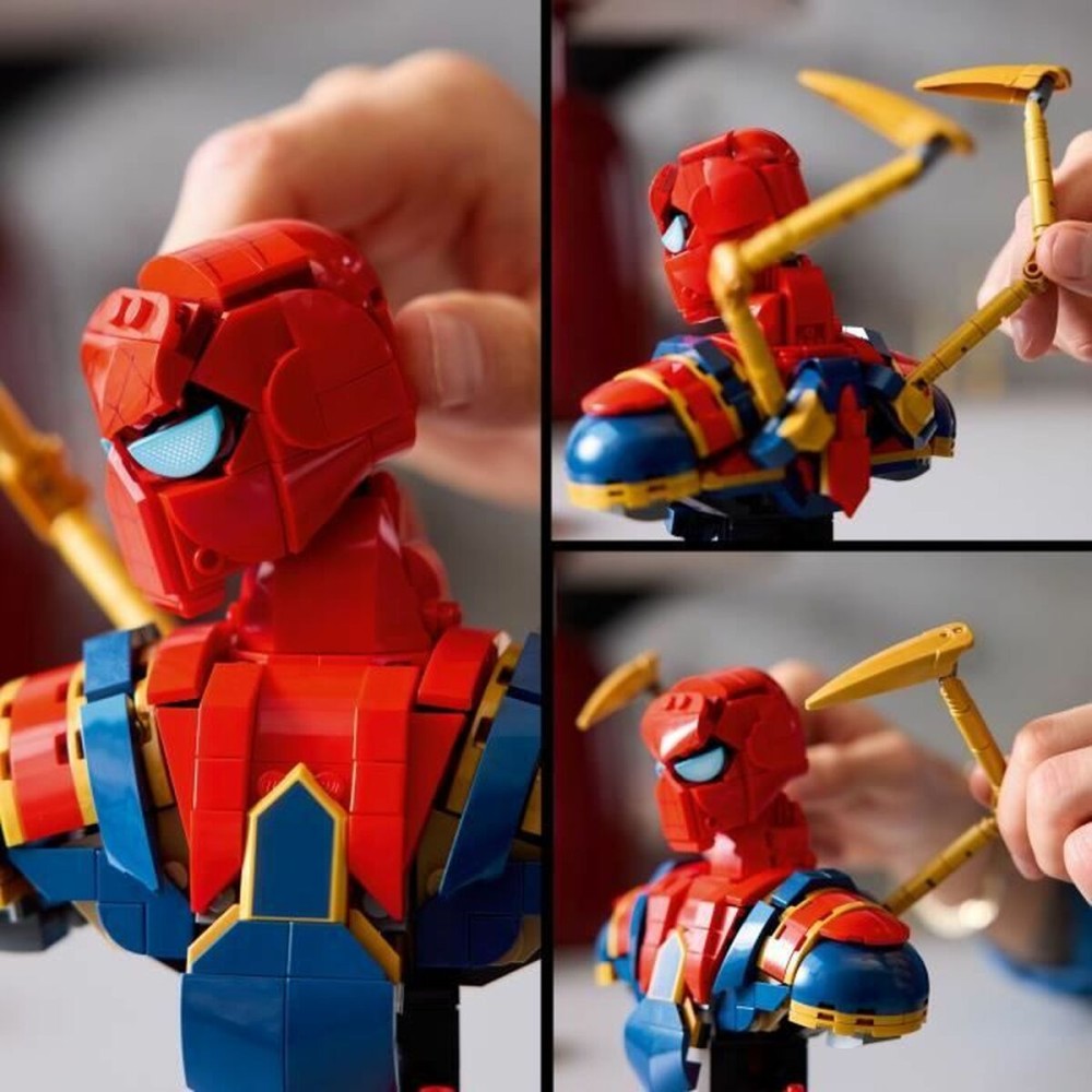 Konstruktionsspiel Lego 76326 Iron Spider-Man Bust 379 Stücke