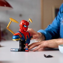 Konstruktionsspiel Lego 76326 Iron Spider-Man Bust 379 Stücke