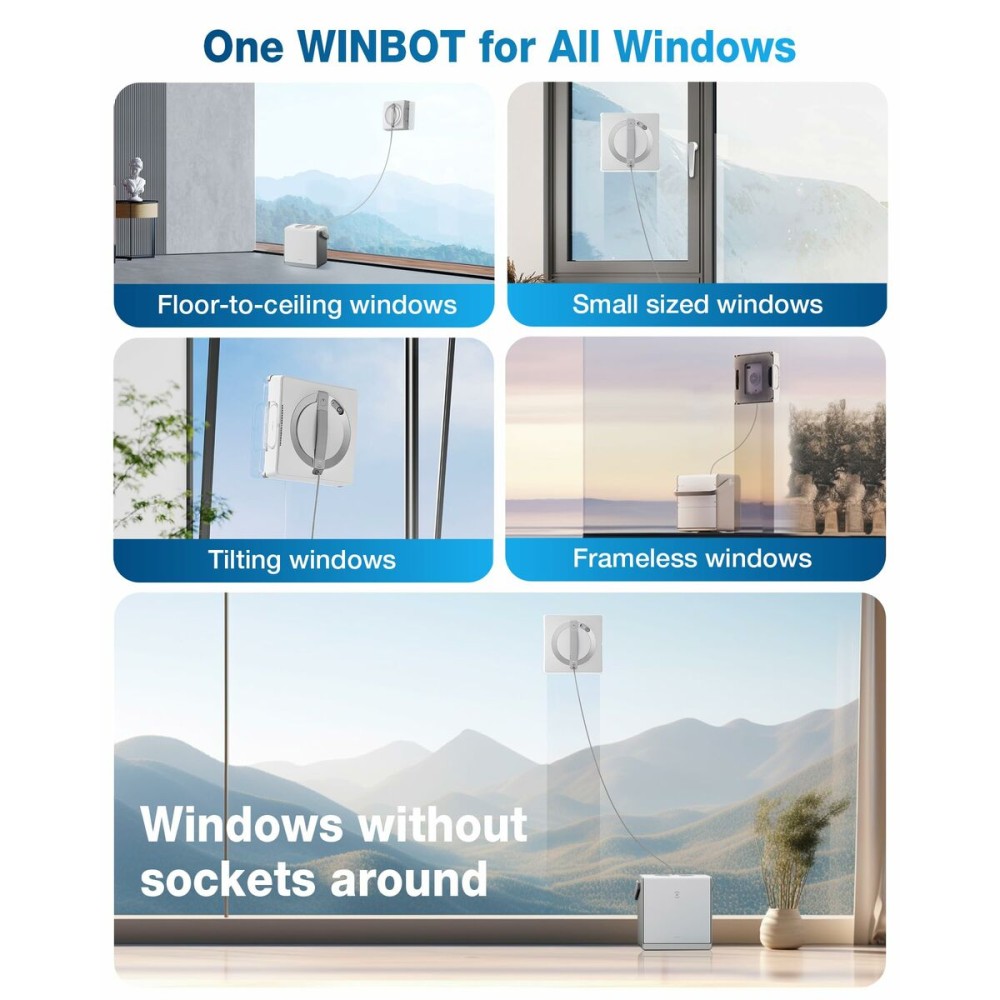 Glass Cleaning Smart Robot ECOVACS