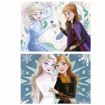 Set de 2 Puzzles Frozen 20 Pièces