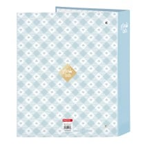 Ring binder Glow Lab Cisnes Blue A4 27 x 33 x 6 cm