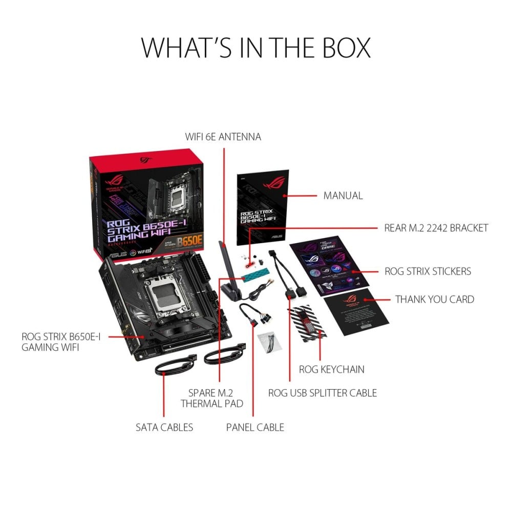 Carte Mère Asus AMD AM5 AMD AMD B650