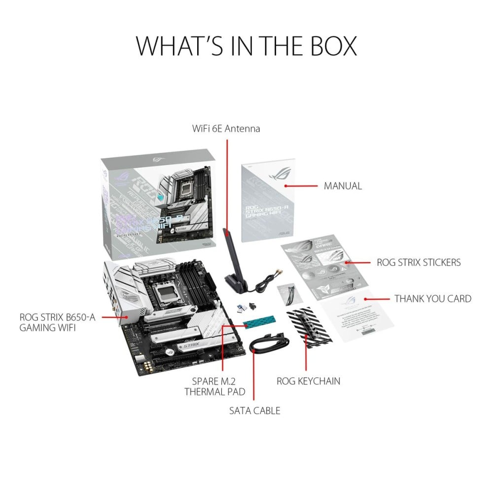 Carte Mère Asus AMD AM5 AMD AMD B650