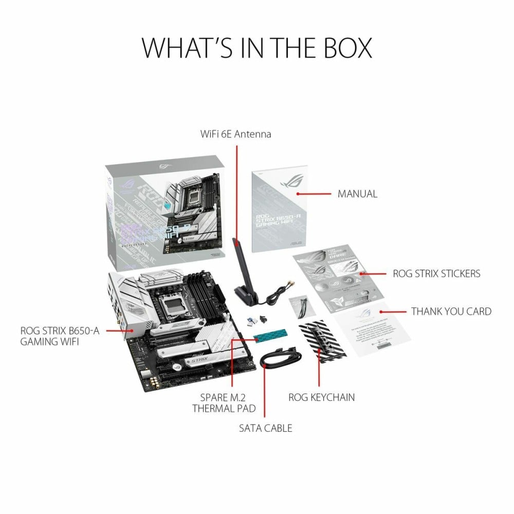 Carte Mère Asus AMD AM5 AMD AMD B650