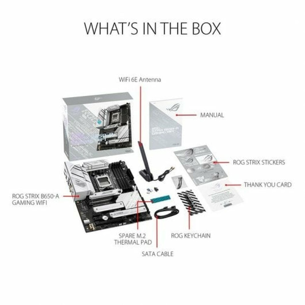 Carte Mère Asus AMD AM5 AMD AMD B650
