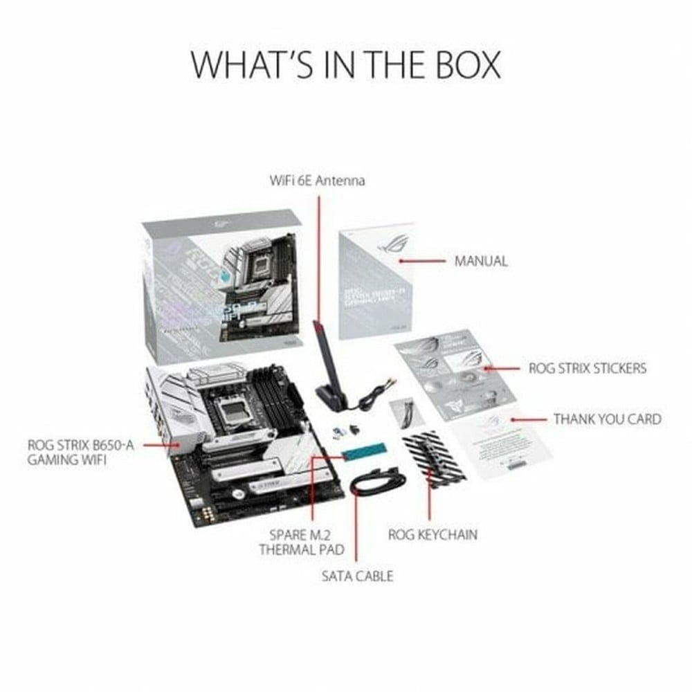 Motherboard Asus AMD AM5 AMD AMD B650