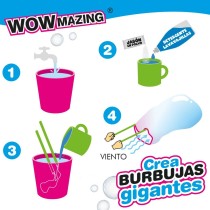 Jeu de Bulles de Savon WOWmazing 41 cm (24 Unités)