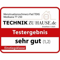 Wiederaufladbares entspannendes Massagegerät bei Menstruationsschmerzen Medisana TT 250 Beige