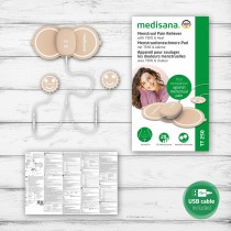 Masseur pour Soulagement de Douleurs Menstruelles Rechargeable Medisana TT 250 Beige