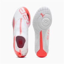 Children's Indoor Football Shoes Puma Ultra 5 Match+ Ll It White