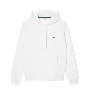 Sweat à capuche homme Lacoste Core Performance Blanc