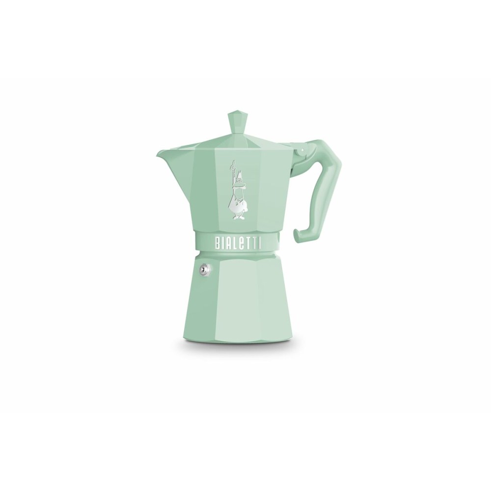 Cafetière Italienne Bialetti MOKA EXCLUSIVE Vert Aluminium 6 Tasses (6 Unités)