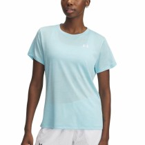 Damen Kurzarm-T-Shirt Under Armour Tech Himmelsblau