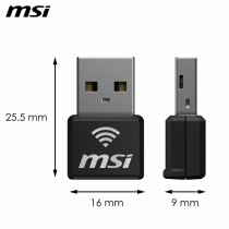 USB-WLAN-Adapter MSI 302-8ZE30XE-000 Schwarz