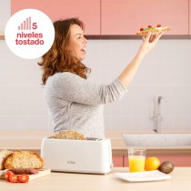 Toaster Solac TL5421 Weiß 1200 W